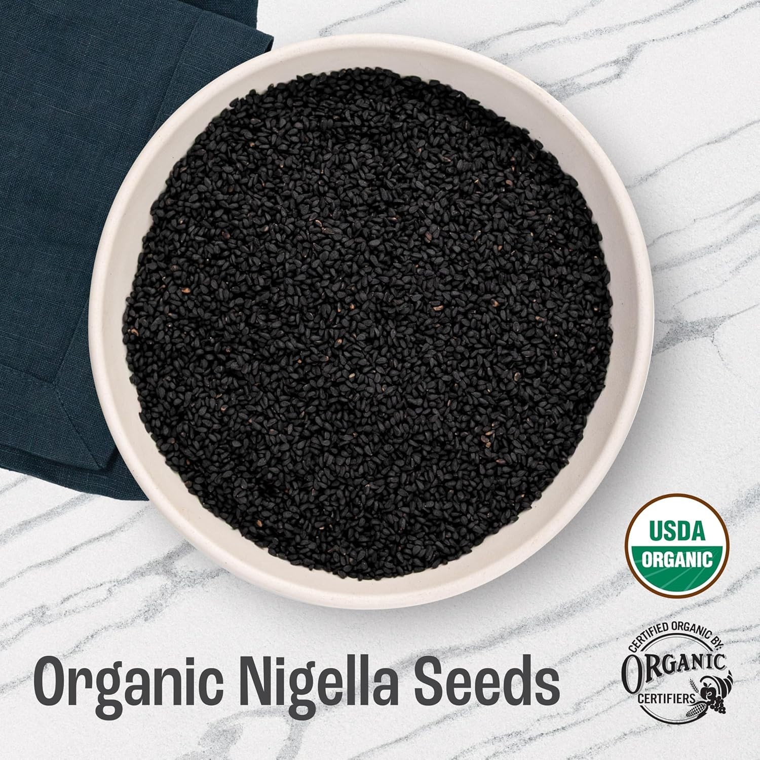 Organic Nigella Seeds 16 oz – Quality Black Cumin for Healthy Living