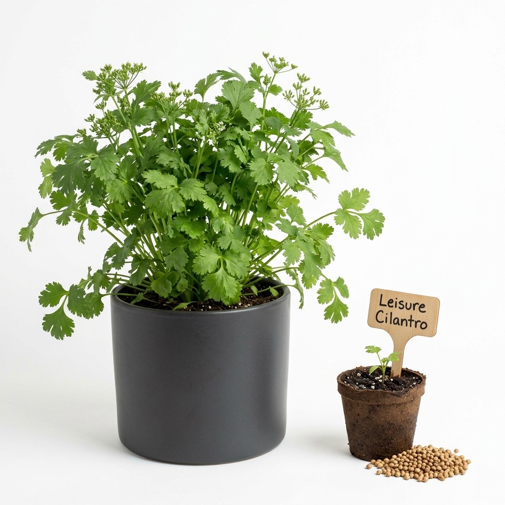 1200 carefully packed Leisure Cilantro Seeds For Planting – Heirloom Culinary
