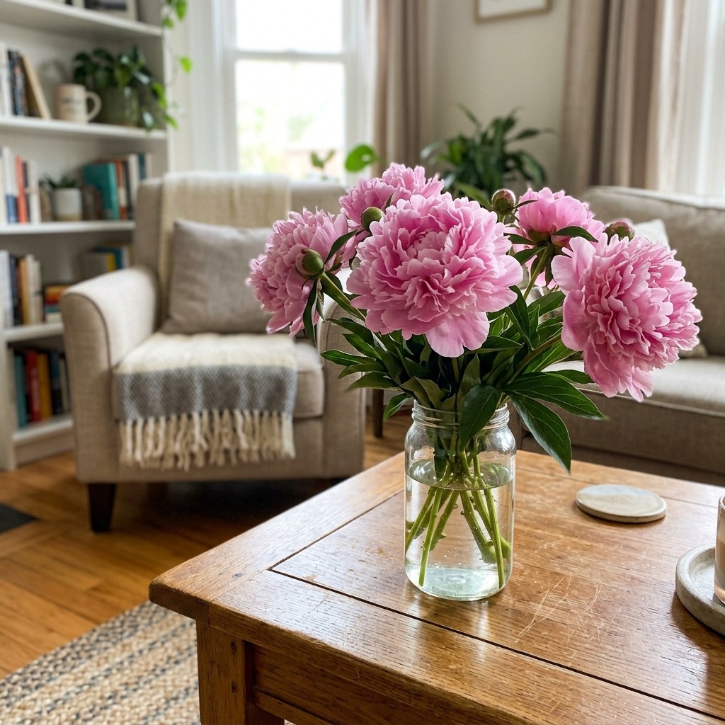 50 Pink Peony Seeds for Planting – Premium Heirloom Pink Peony Seeds