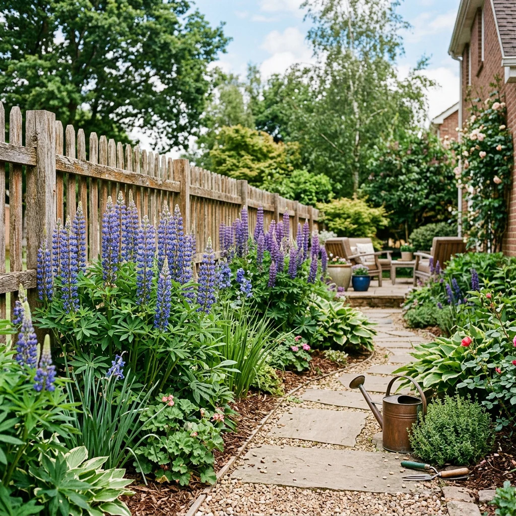 100 Blue Russell Lupine Seeds for Planting – Vibrant Heirloom Perennial Garden