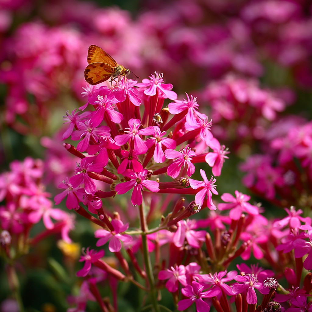 None So Pretty Catchfly 500 Seeds | Silene armeria Pink Flowers