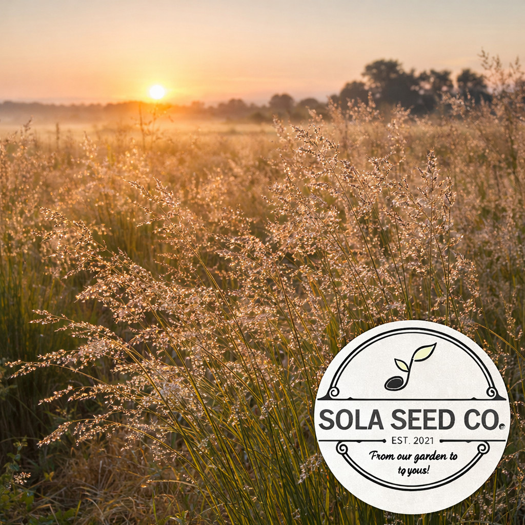 1000 Sand Dropseed Seeds (Sporobolus cryptandrus) Native Prairie Grass USA