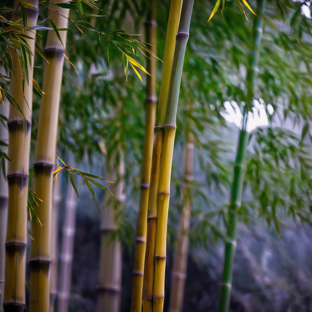 50 Bamboo Seeds Privacy Plant Garden Clumping Shade Screen “Black Stripe”