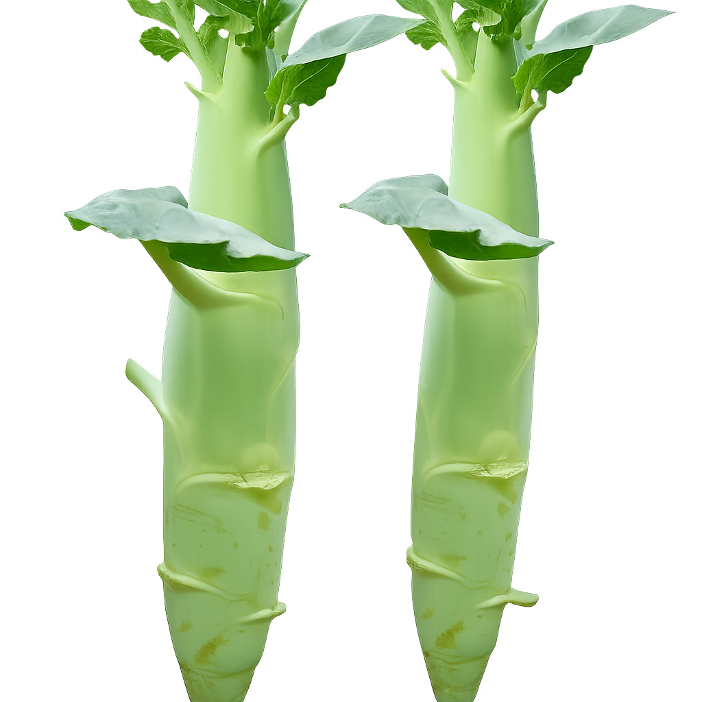 Huge Stem Gai Lan Seeds – Chinese Broccoli Big Stem Kai Lan – Heirloom, Non-GMO