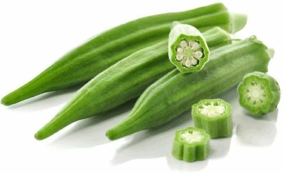 Okra Seeds, Clemson Spineless Okra Seeds, “COOL BEANS N SPROUTS” Brand. Heirloom