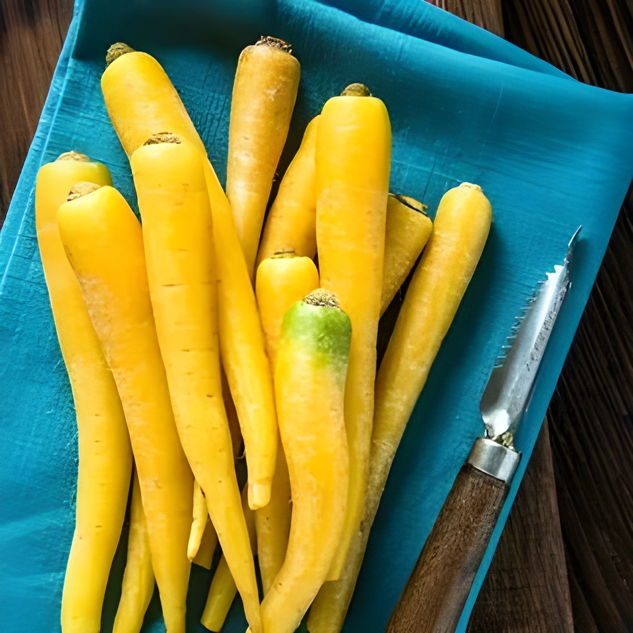 2,000 Heirloom Long Yellow Carrot Seeds – Organic NonGMO – Sweet & Tender!