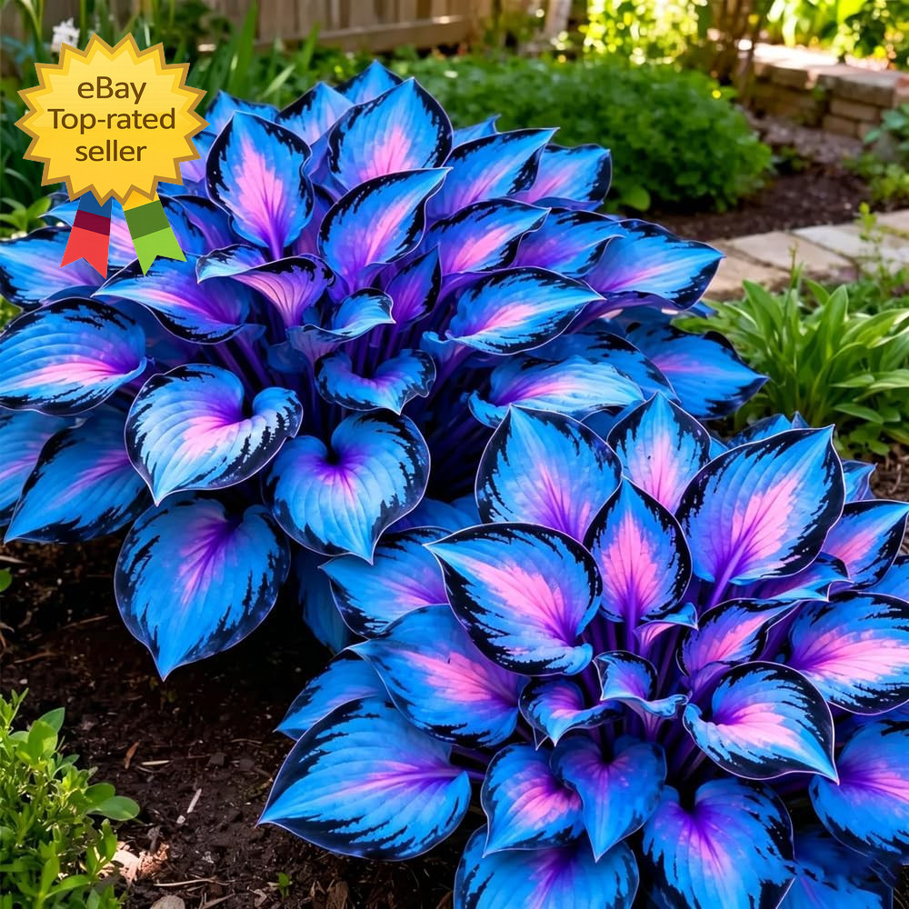 220 Hosta Seeds Perennial Shade Garden Plants Rare Low Maintenance Flower Seeds