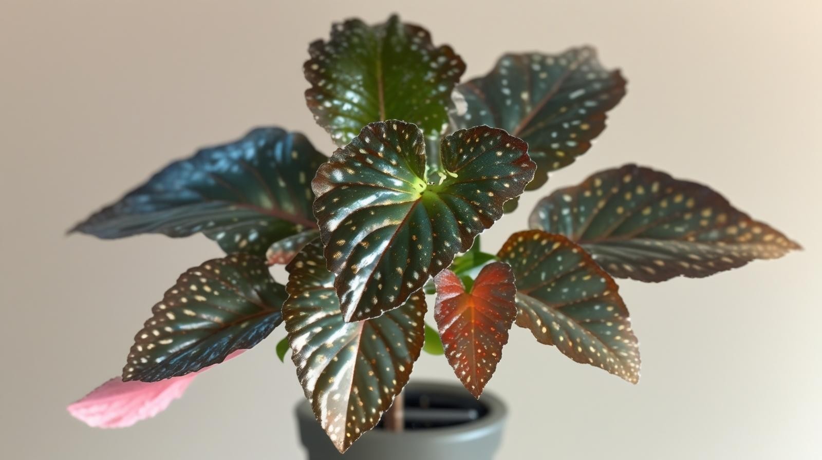 Angel Wing Begonia Fannie Moser Live Rooted Starter House Plant BUY 2 GET 1 FREE
