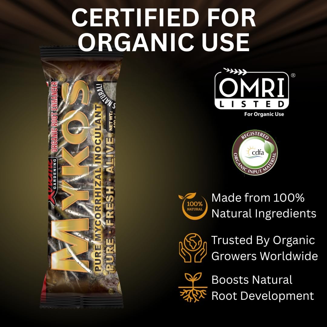 OMRI Listed Mycorrhizal Fungi 100g – Natural Fertilizer for Enhanced Nutrients