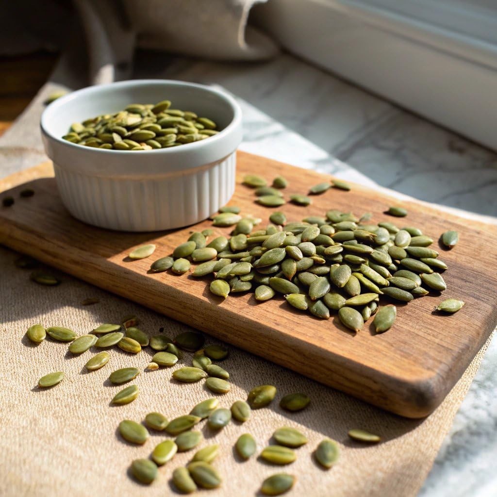 Raw Shelled Pepitas, 1 lb Nutty Pumpkin Seeds – Gluten-Free & Oil-Free Snack