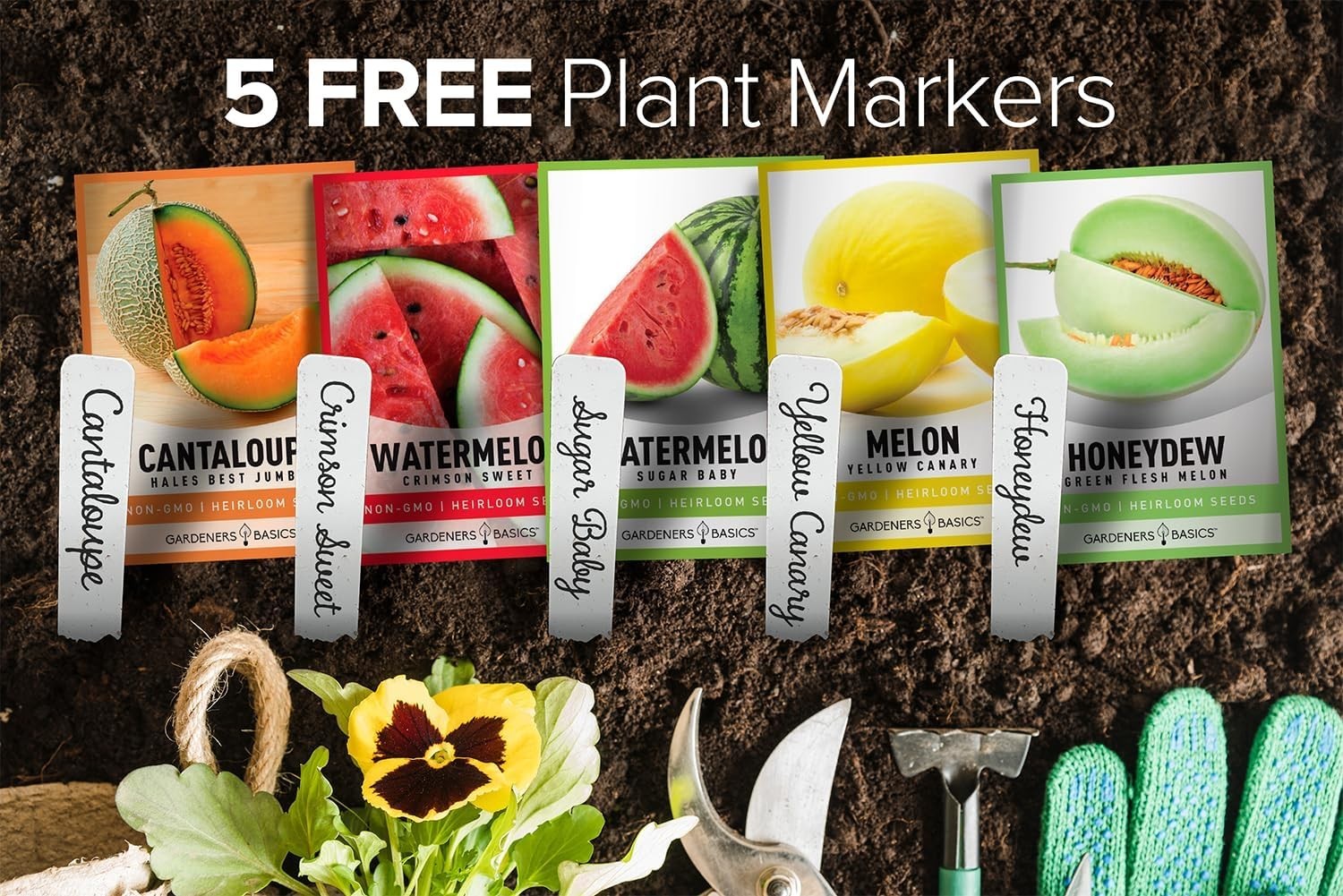 Delicious Melon Seed Mix – Cantaloupe, Watermelon, Honeydew