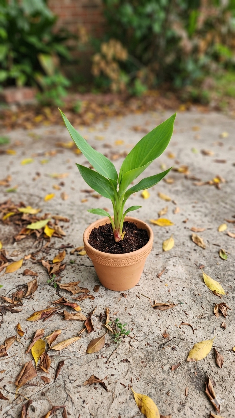 Live Canna Lily 4″ Pot Orange Rhizome Plant | Patio & Border Hardy Sun Loving Pl