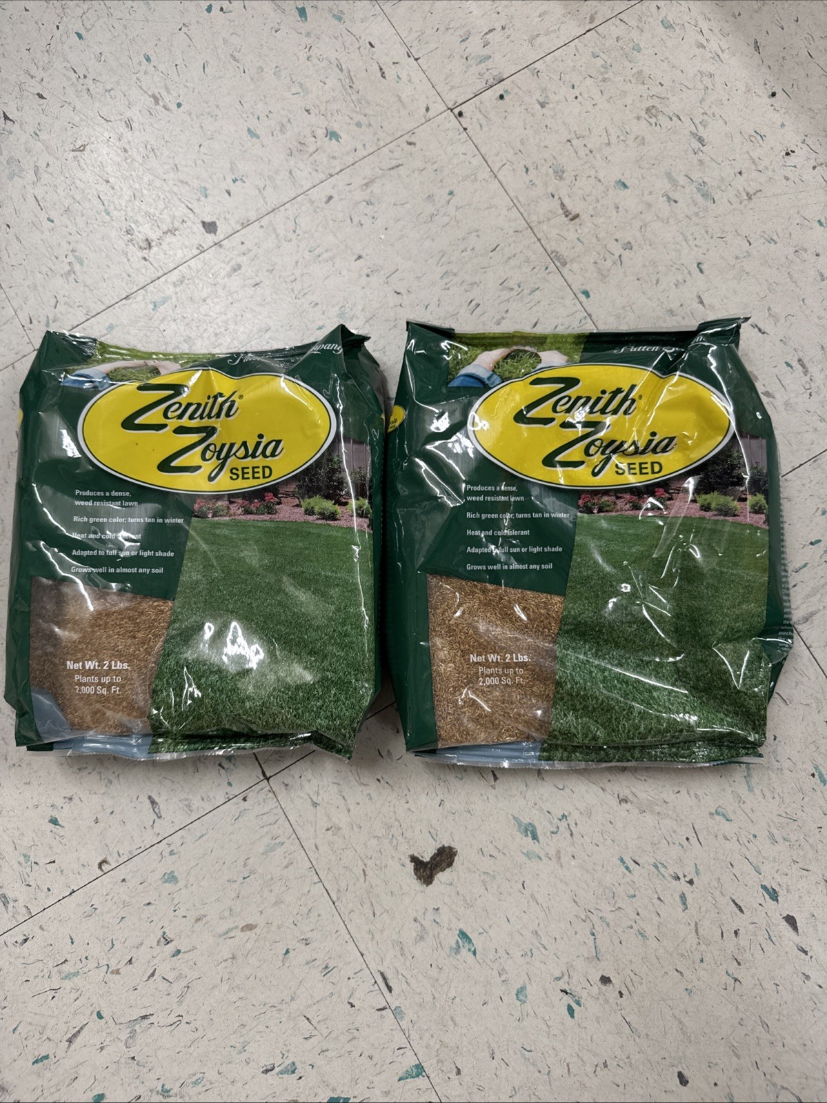 4lb. Zenith Zoysia Grass Seed 2/2 Lb Bags! – WILL SHIP FAST!!