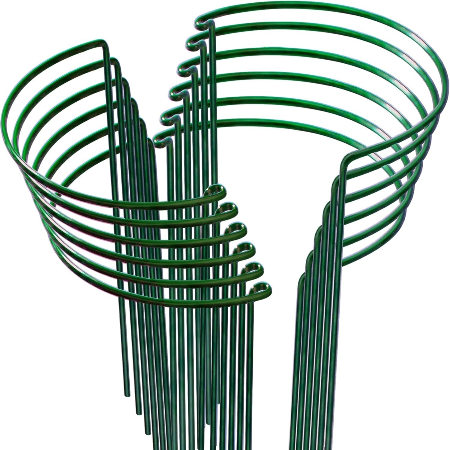 12PCS Plant Supports, Peony Cages, Sturdy Plant Stakes