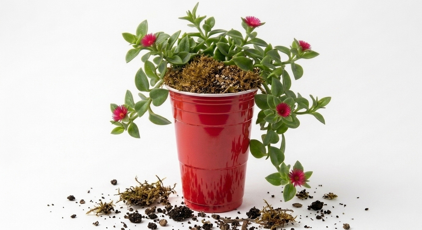 APTENIA CORDIFOLIA ‘HEARTLEAF ICEPLANT’, ‘BABY SUN ROSE’, ‘RED APPLE’ 4+ “