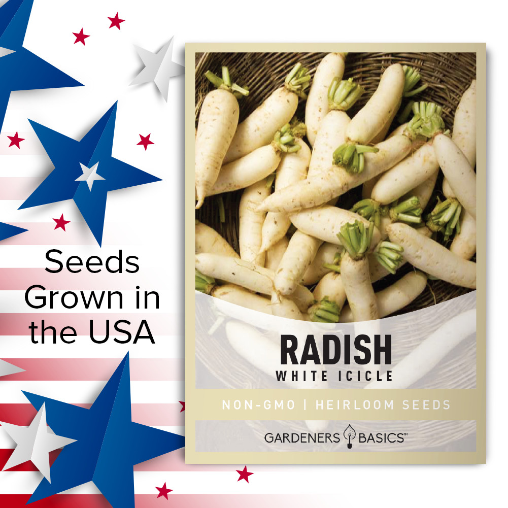 White Icicle Radish Seeds