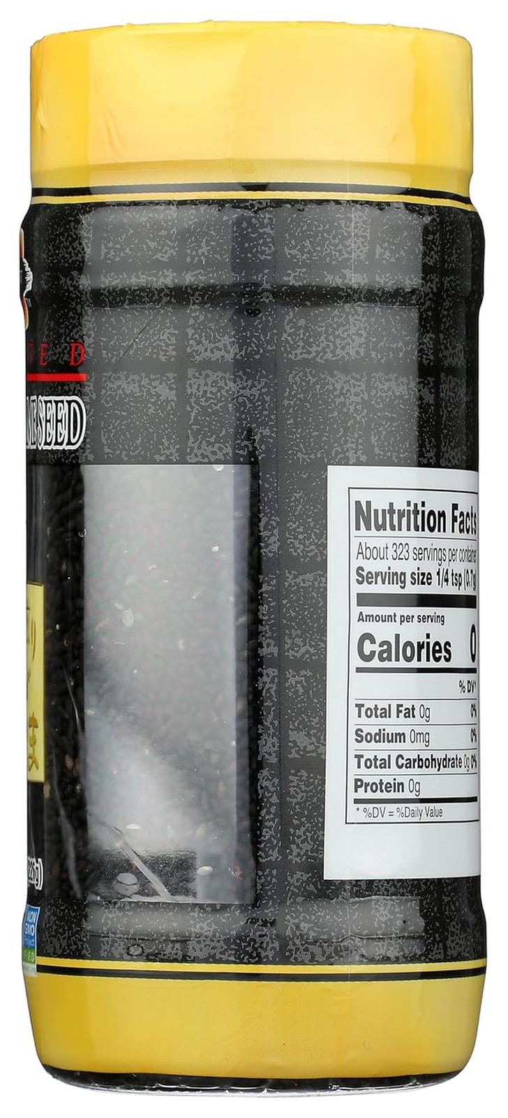 Roasted Black Sesame Seeds Iri Goma, 8 Oz