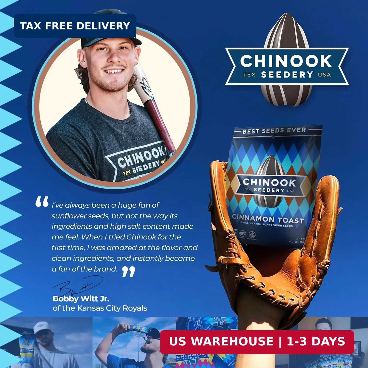 Chinook Seedery Sunflower Seeds to Eat – Jumbo, Flavored, Roasted, Low Sodium Sn