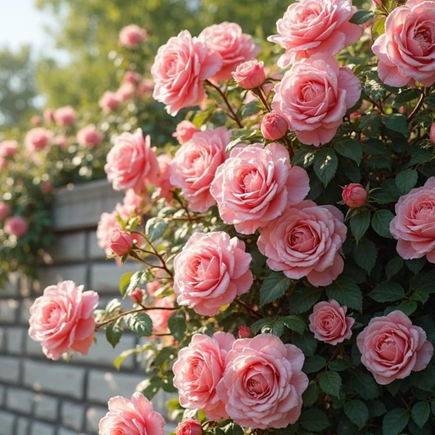 500+ Perennial Climbing Rose for Planting Bush Vine Climber Fragrant Butterfl…