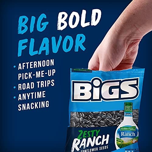Zesty Ranch Sunflower Seeds – Perfect Easter Basket Stuffer, 5.35 oz, Pack of 12