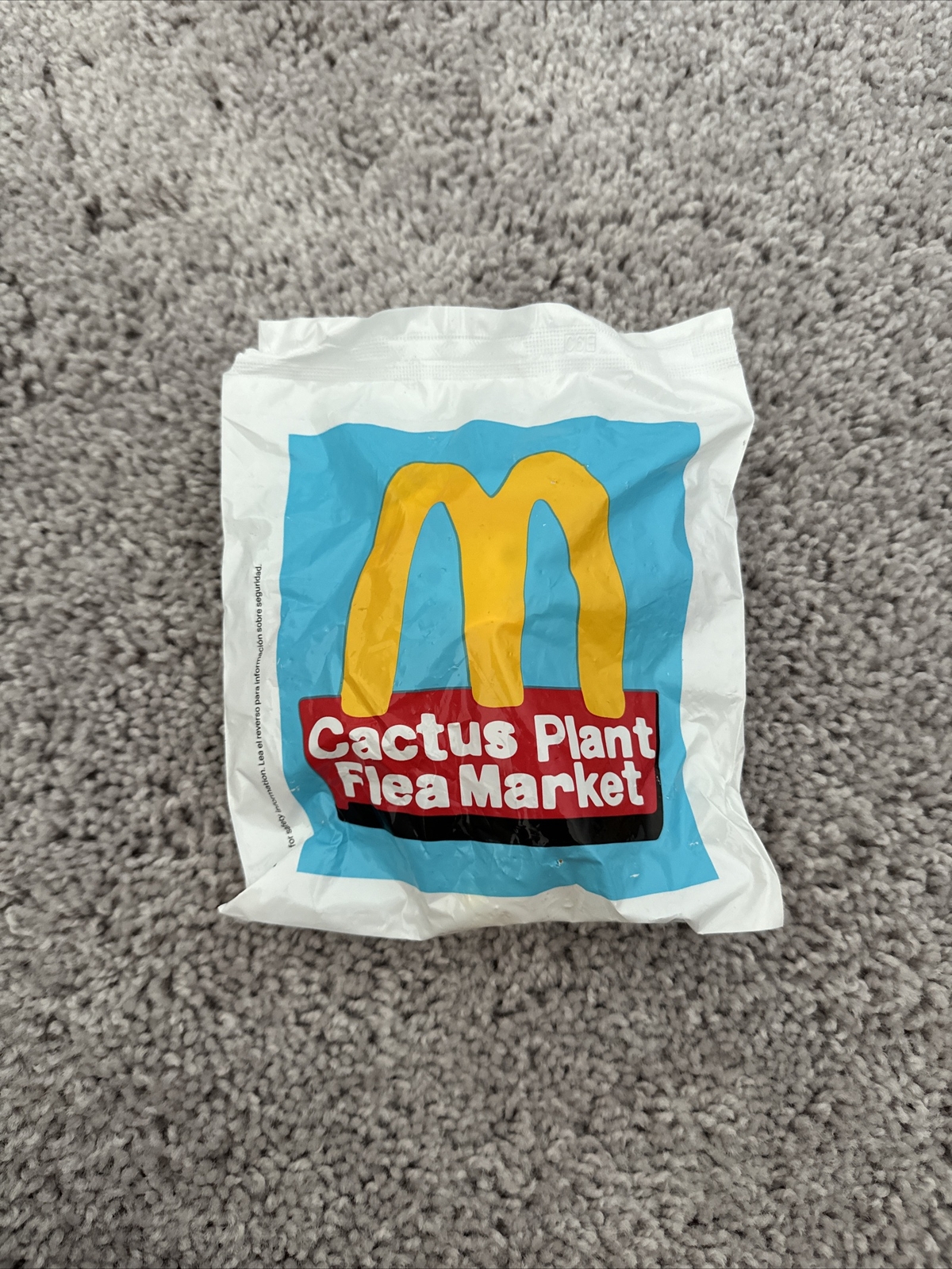 Cactus Plant Flea Market Mcdonals happy meal toy still in original package Birdi
