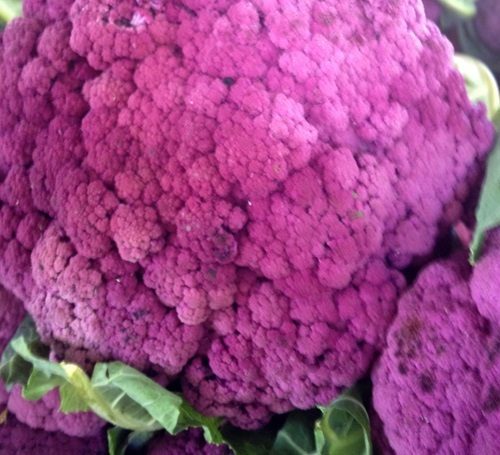 25 Seeds Cauliflower Graffiti Purple Cauliflower Seeds