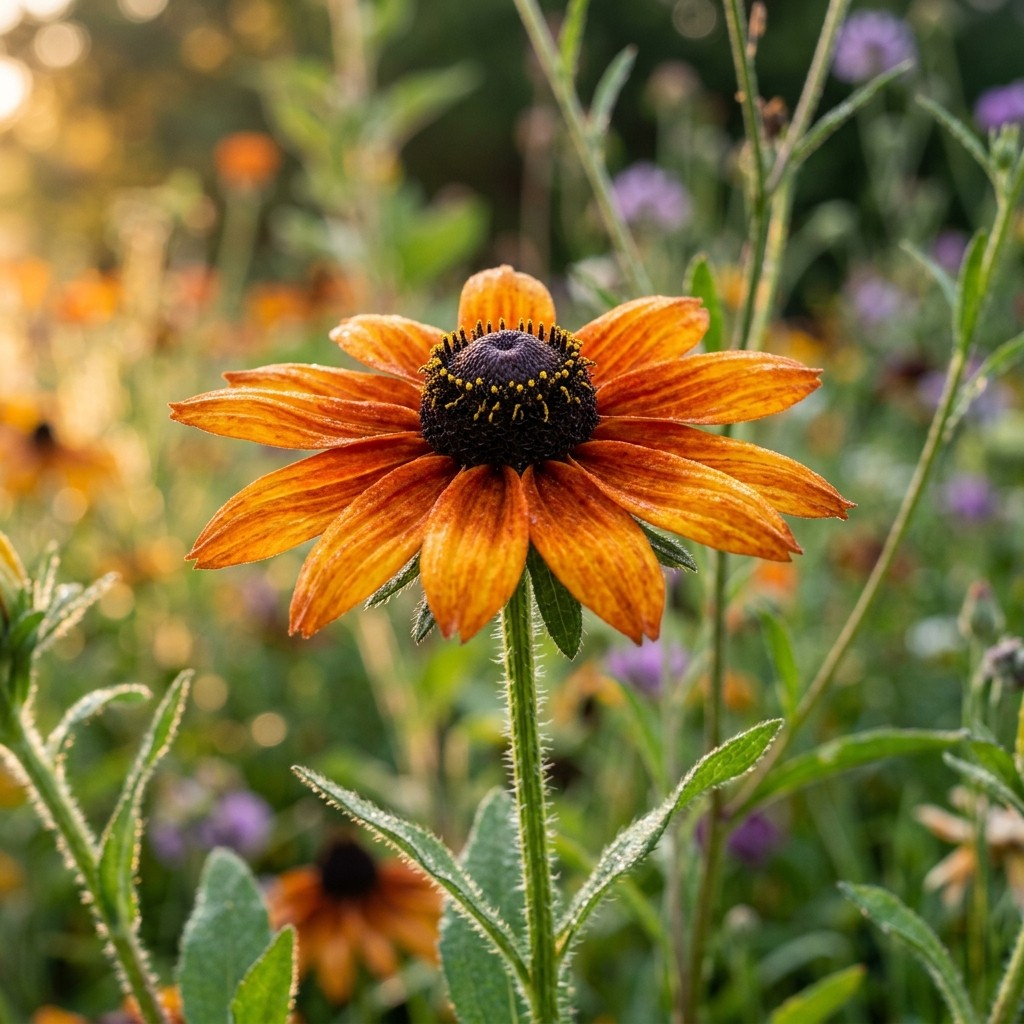 300 Orange Bicolor Black Eyed Susan Seeds for Planting – Vibrant Heirloom