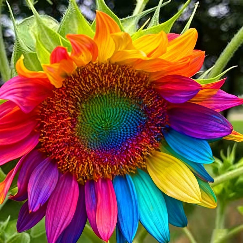 500+Mixed Sunflower Flower Seeds for Planting Outdoor Non-GMO Heirloom