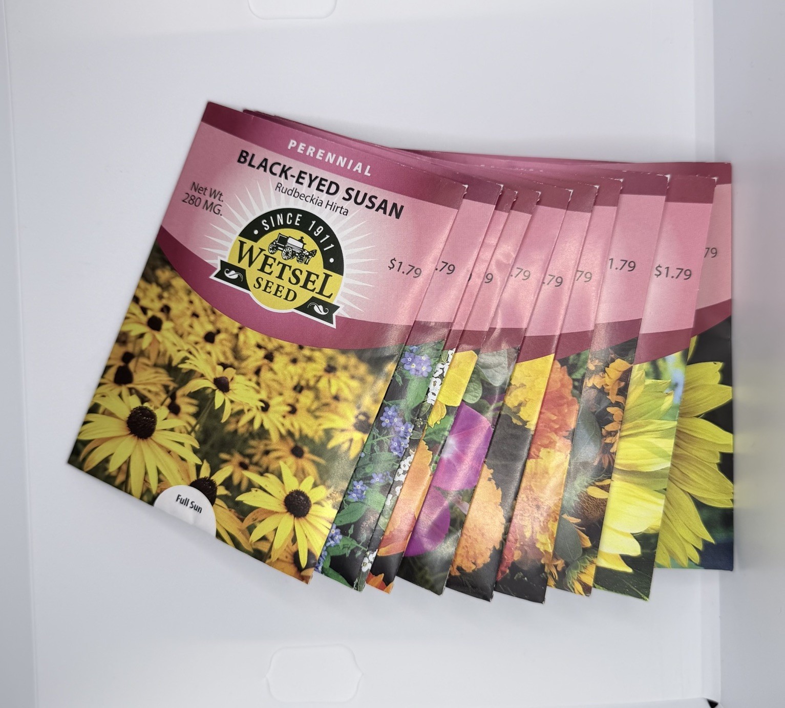 Flower Seed packet (varieties) Annual by Wetsel seed