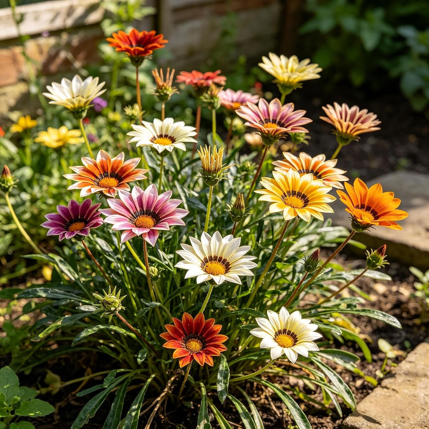 Carpetc 200+ Mixed Gazania Seeds for Planting, Perennial Ground Cover Gazania