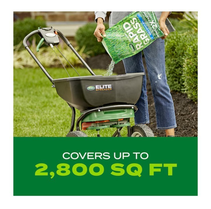 [BIG SALE] Scotts Turf Builder Sun & Shade Rapid Grass Seed 5.6lb 2 Pack NEW