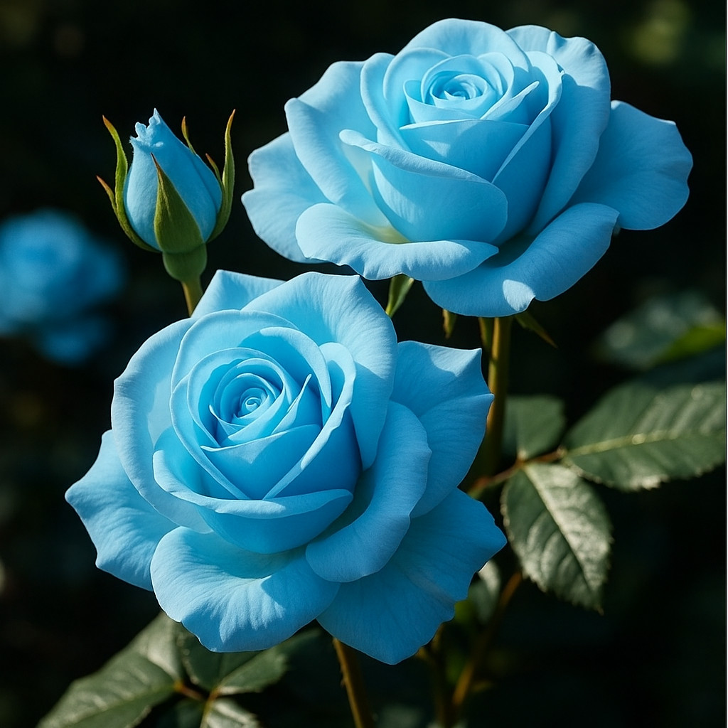 Light Blue Rose Seeds – 20 Seeds – Decorative Garden Variety for Unique Bloom