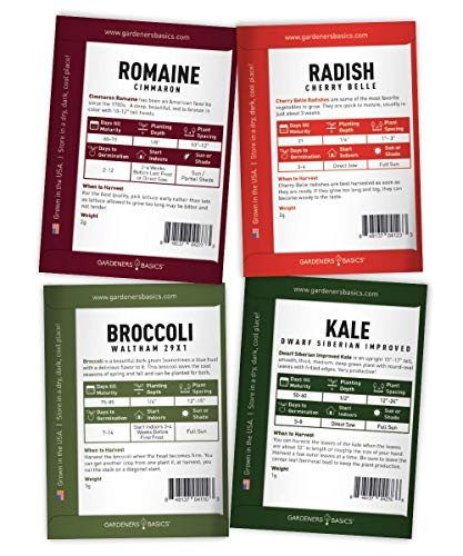 Winter, Fall, and Spring Vegetable Seeds for Planting | Cool Weather Crops | …