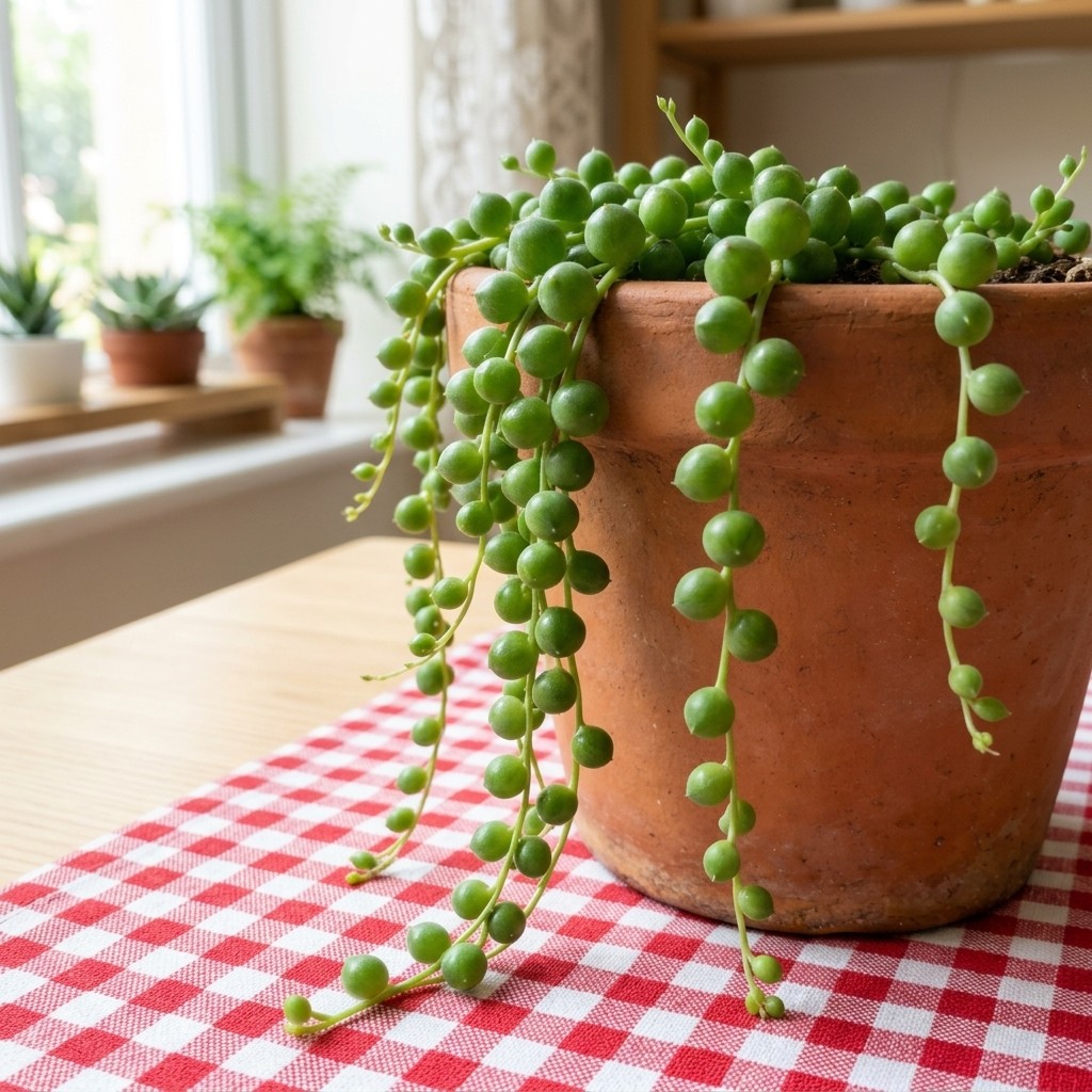 50pcs Pearl String Succulent Seeds Ornamental Foliage Plant Home Yard Decor