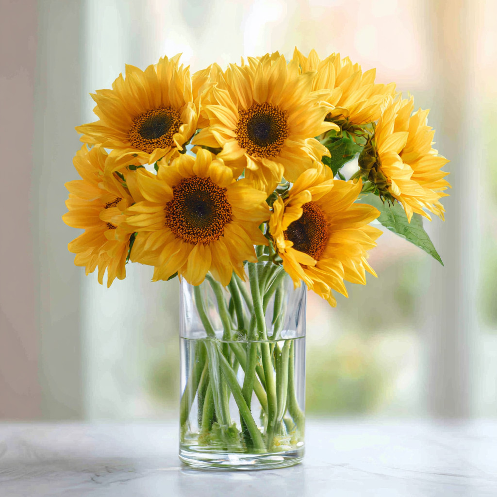 Lemon Queen Sunflower 25 Seeds | Heirloom Helianthus annuus for Gardens