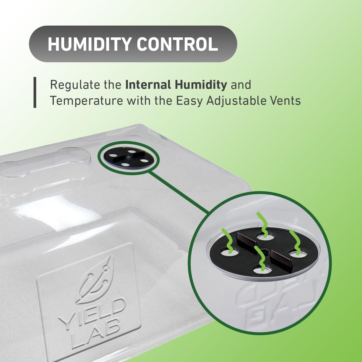 Transparent Propagation Domes – 5 Pack for Healthy Seedlings