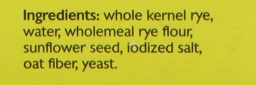 Mestemacher Bread Sunflower Seed, 17.6-Ounce (Pack of 6) 1.1 Pound