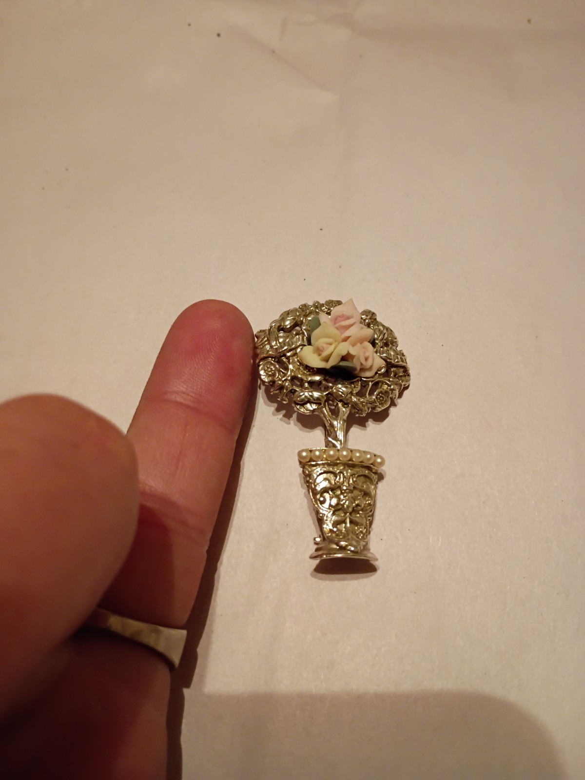 Floral Tree Brooch