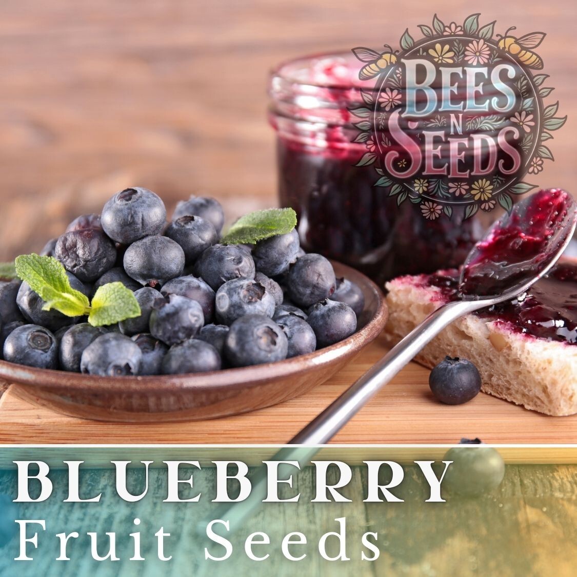 Blueberry Seeds 200, 750 or 3,200 Seeds Fruit Seeds, Non GMO, Bulk Seeds, Berry