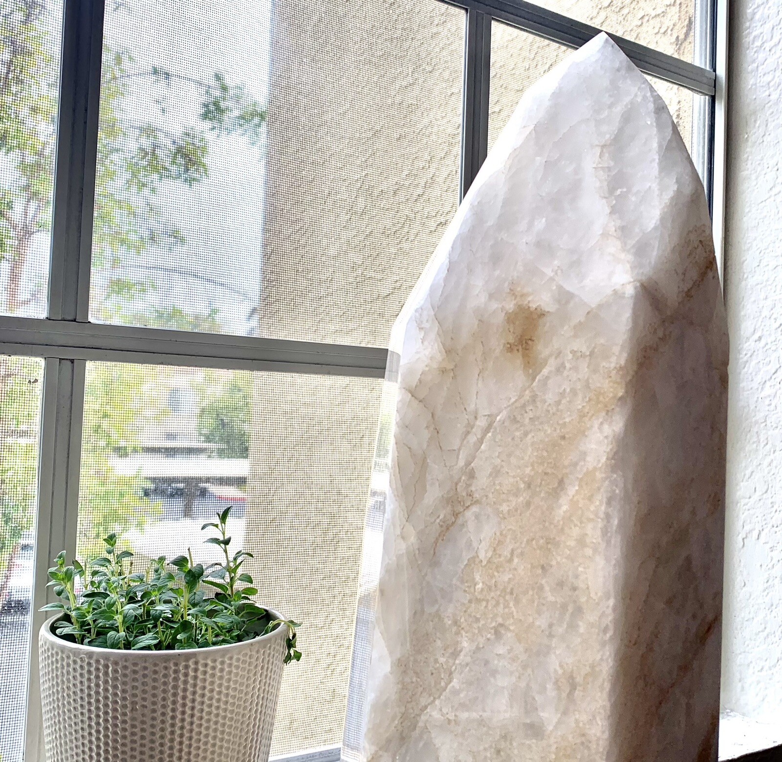 💎White Quartz Crystal – Diamond Milky Quartz