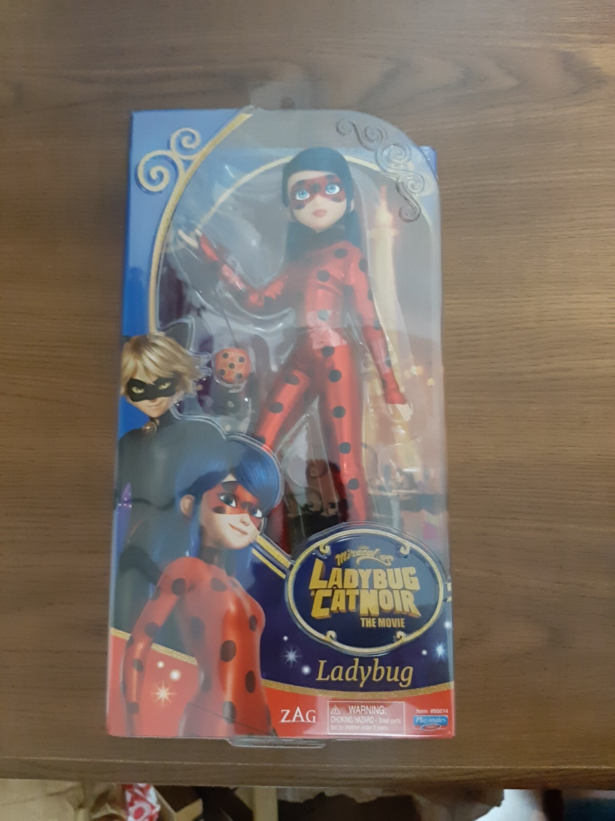 playmate miraculous ladybugs&Catnoir the movie(ladybug)11″action figure VGT boxa