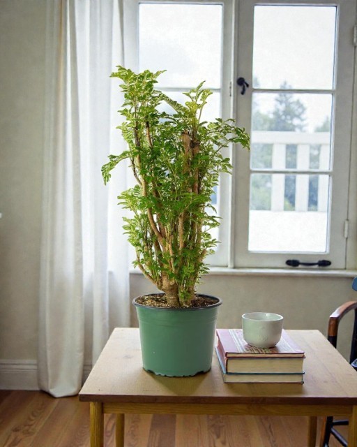 Ming Aralia Tree Plant Live Indoor In 6 Inch Grower Pot Air Purifying Houseplant