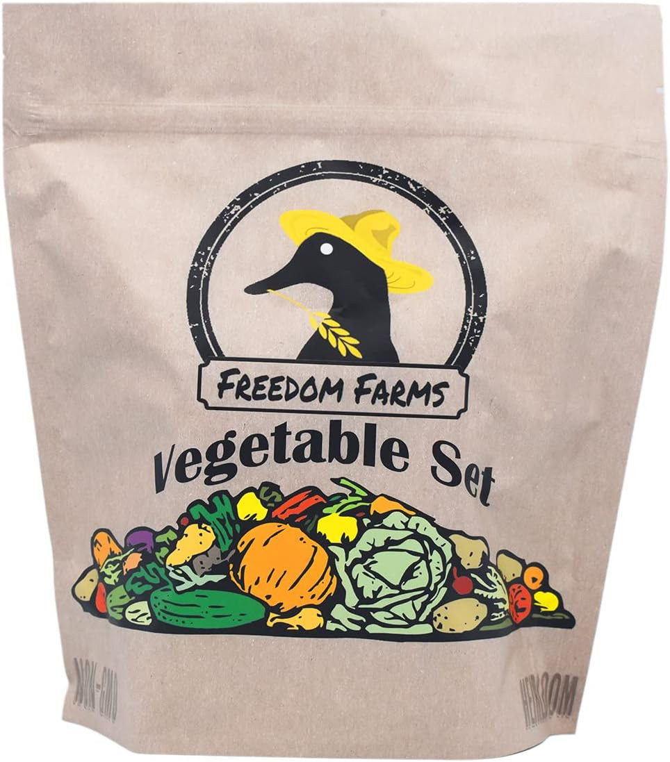 Set of 43 Assorted Vegetable & Herb Seed Packets – over 10,000 Seeds! – Includes