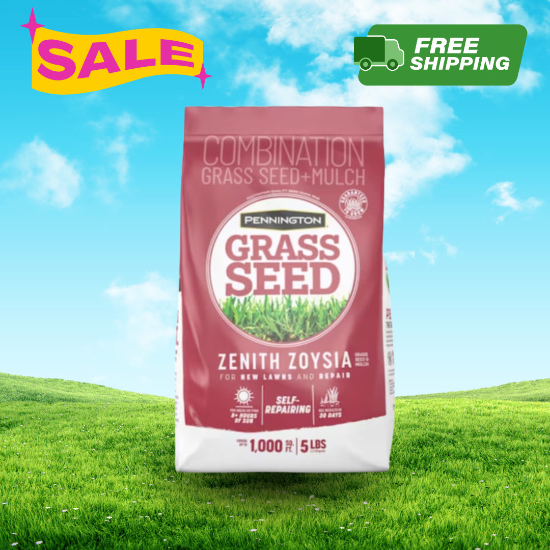 [FASH SALE] Pennington Zenith Zoysia Grass Seed 5 lb Bag for Lawns New