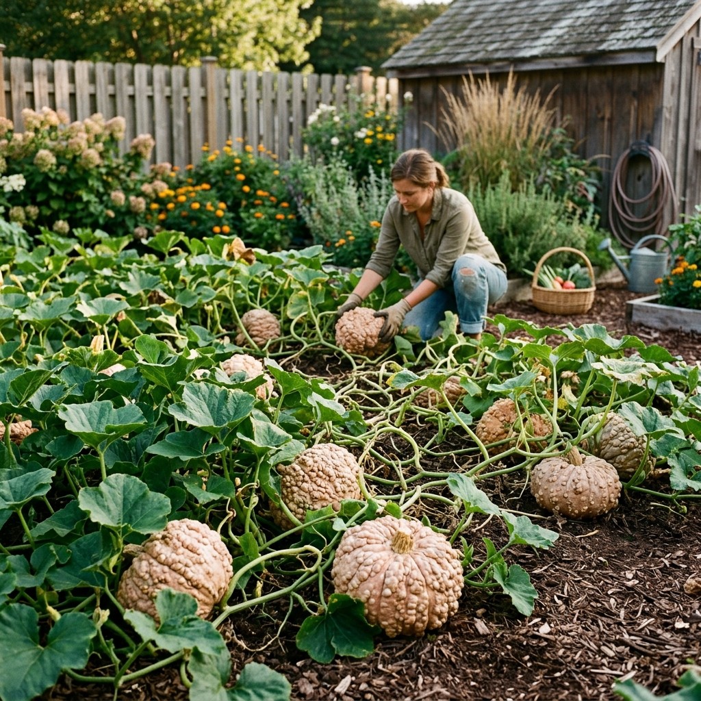 15 Peanut Pumpkin Seeds for Planting – carefully packed Heirloom Peanut Pumpkin