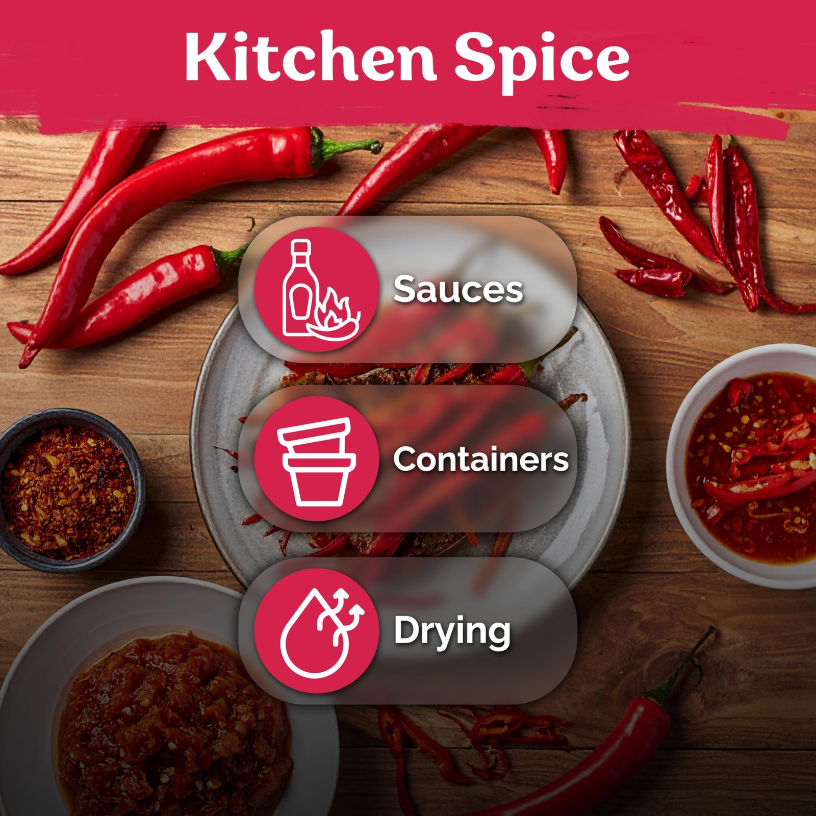 KVITER Cayenne Long Slim Hot Pepper Seeds 100
