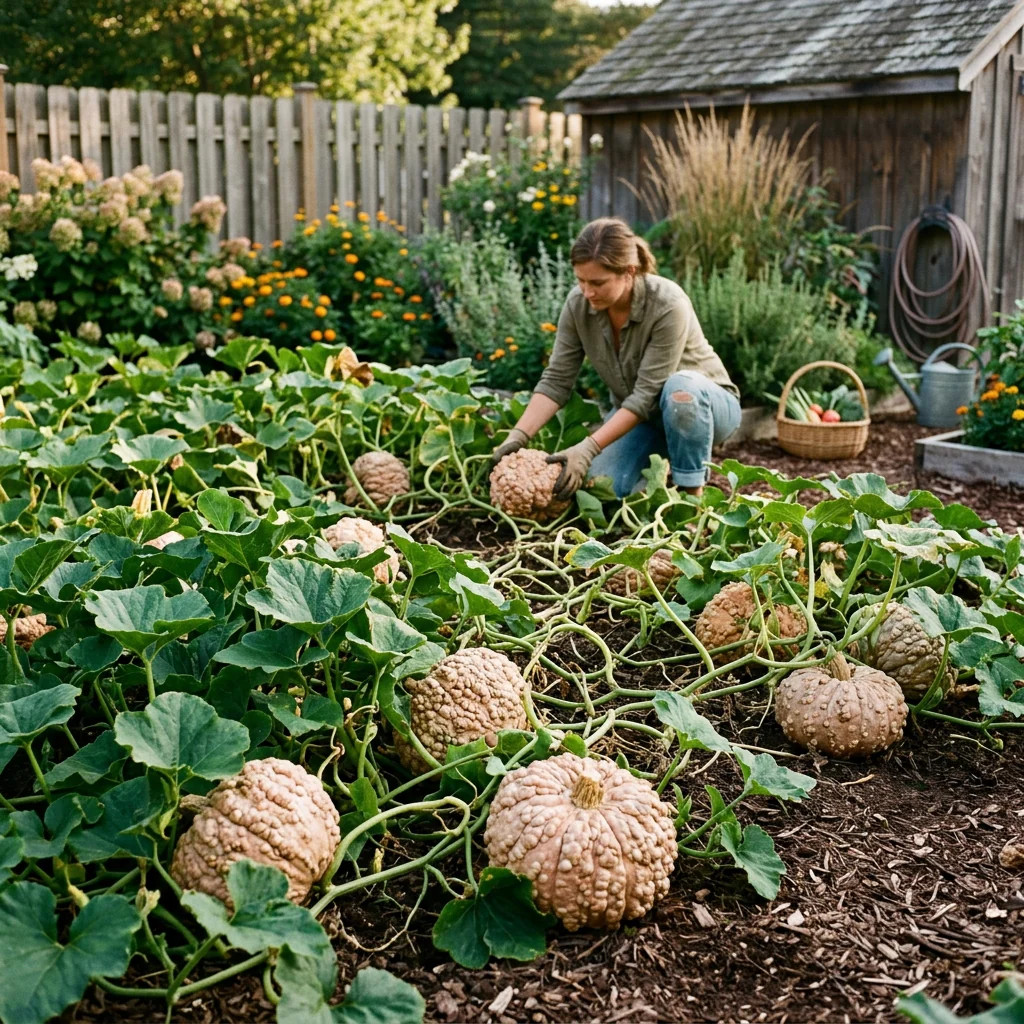 15 Peanut Pumpkin Seeds for Planting – Premium Heirloom Peanut Pumpkin Seeds