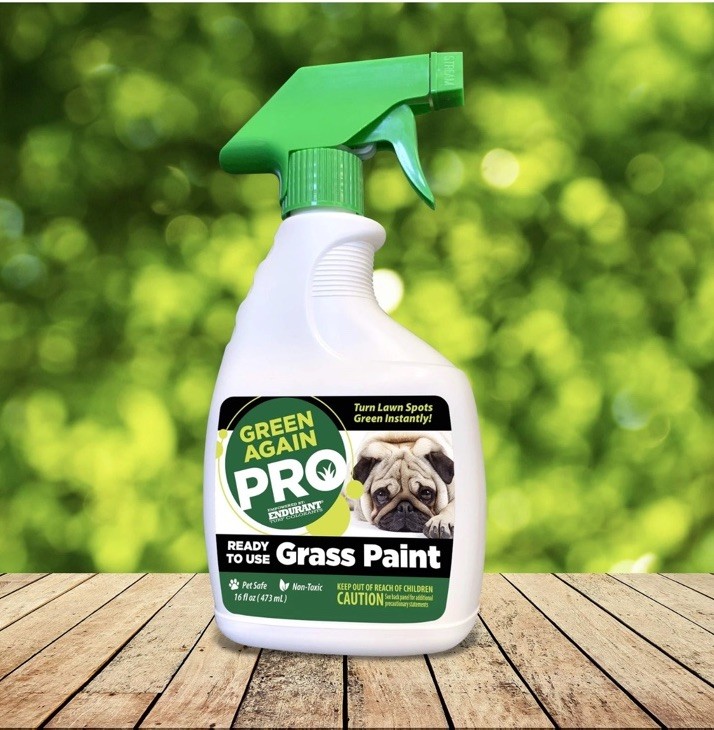 Pre-Mixed Grass and Turf Paint – All Natural Pet-Friendly Lawn Colorant Turns…