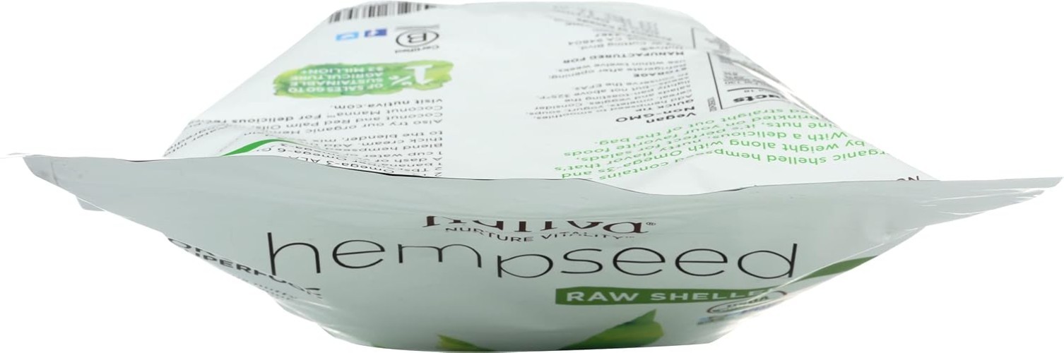 Raw Shelled Hempseed, 19oz – Non-GMO