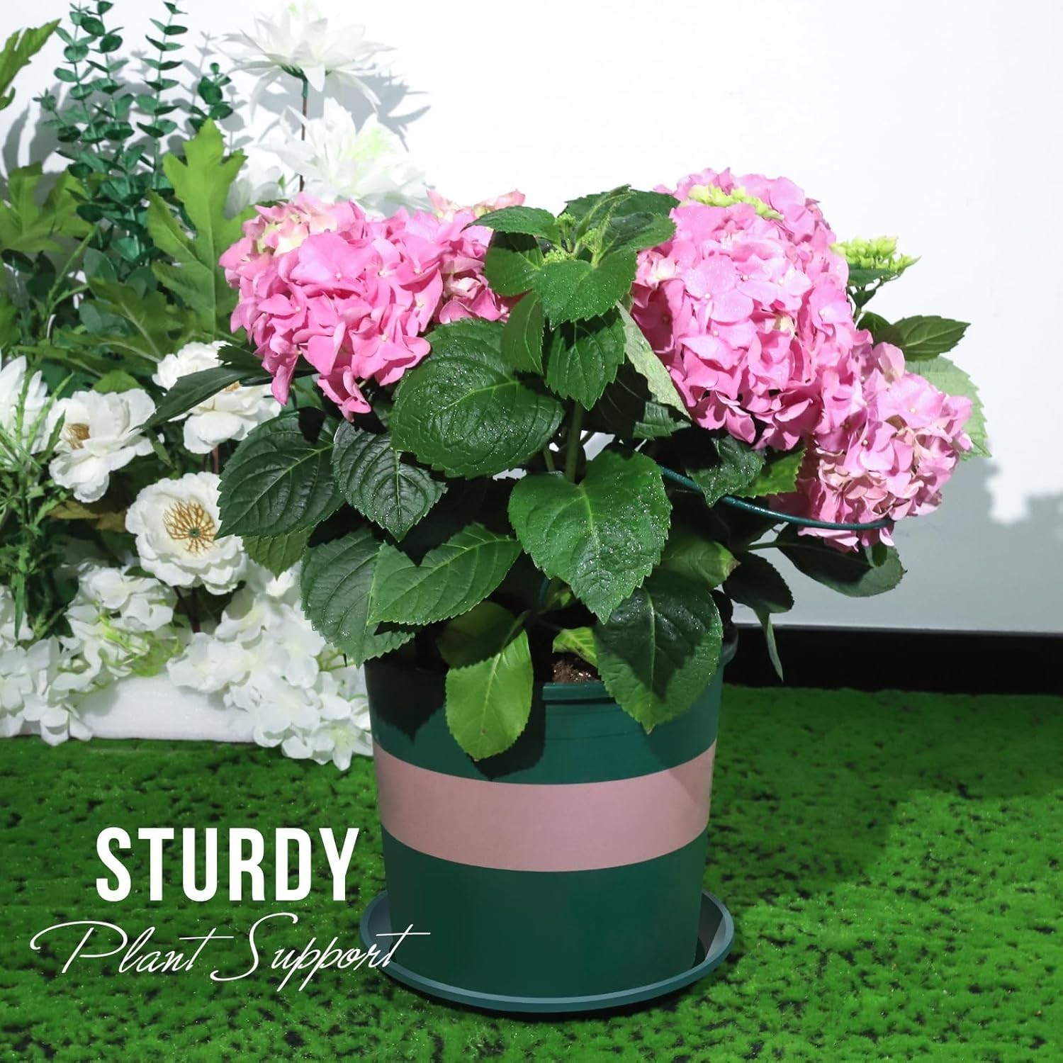 12PCS Plant Supports, Peony Cages, Sturdy Plant Stakes
